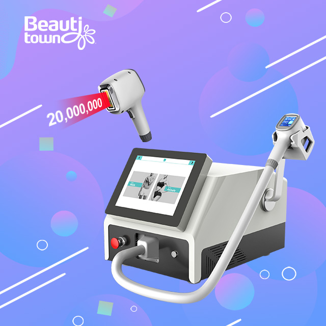 Best Laser Hair Removal Portable Machine for SPA 