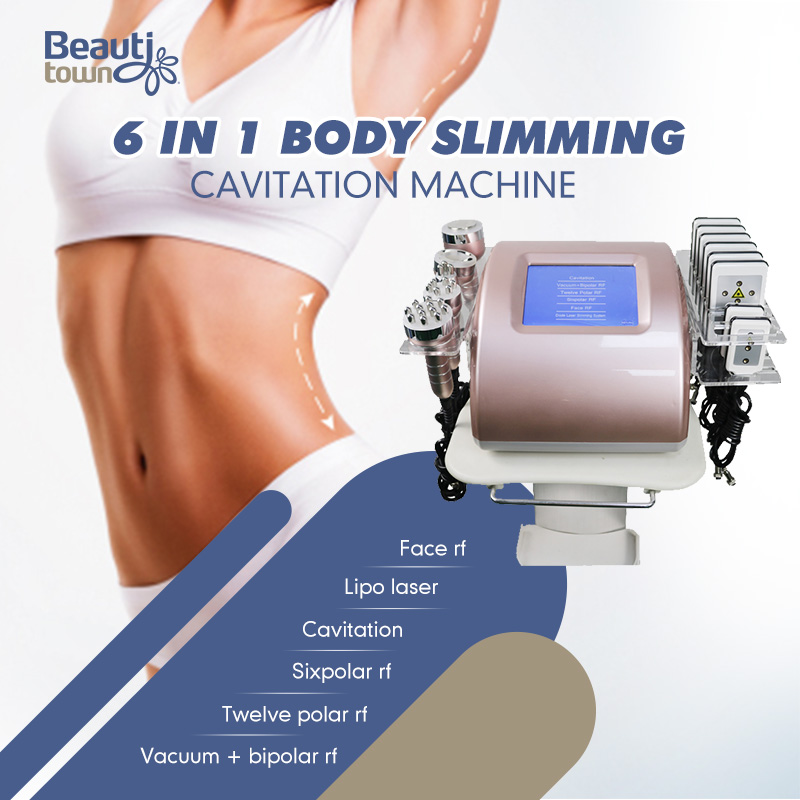 Beauty Cavitation Machine Body Slimming Fat Burnning Rf Machine